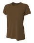 A4 Women's Cooling Performance Crew, Sizes 2XL-4XL (NW3201), Color 'Brown'